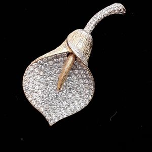 Nolan Miller Calla Lilly Brooch